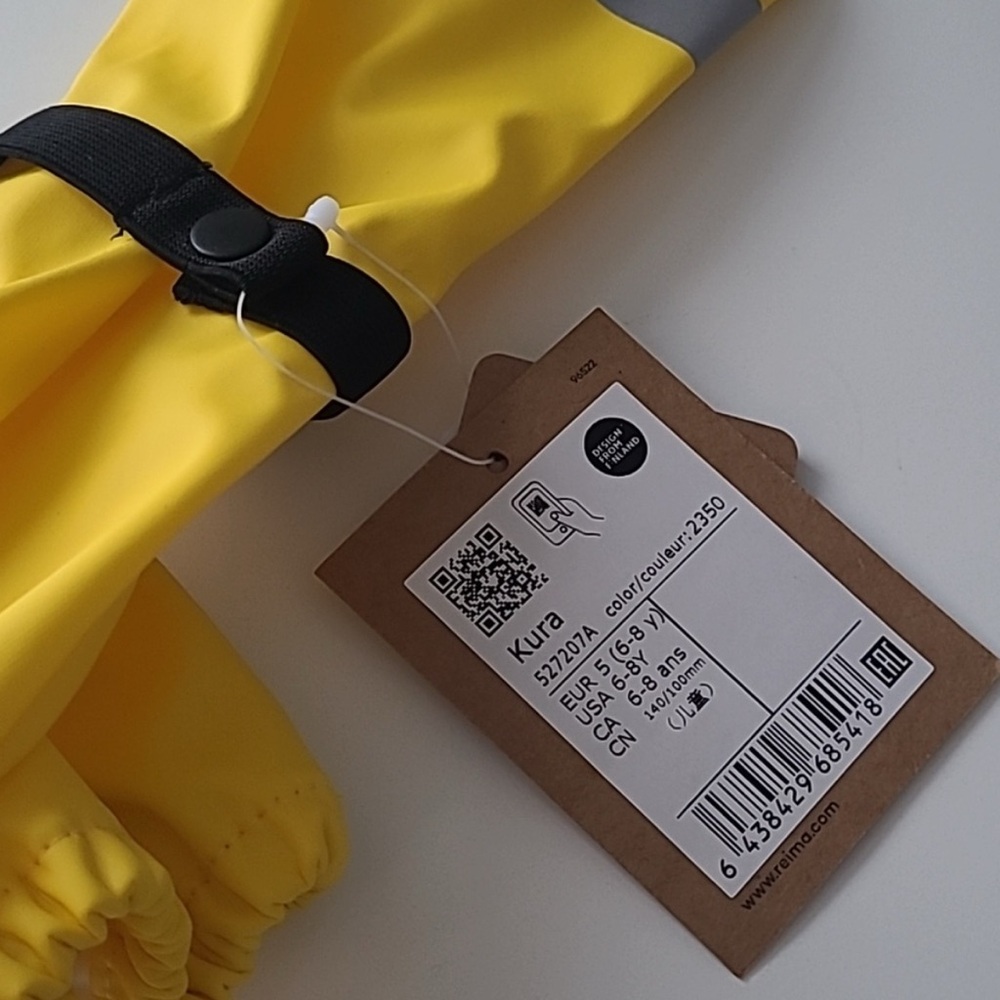 Reima waterproof rain mittens 6-8 years - Picture 2 of 3